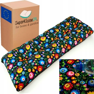 Poduszka ogrodowa na ławkę huśtawkę palety wodooporna 120x38 FOLK